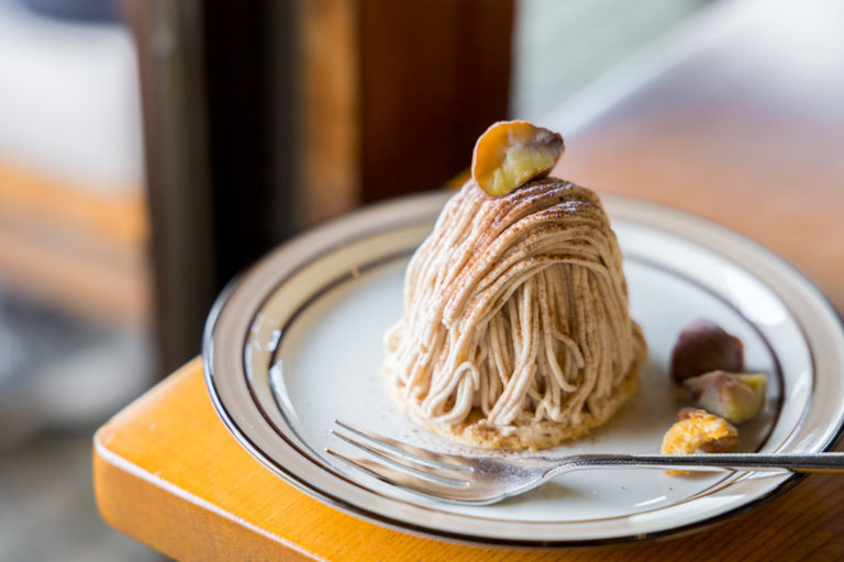 豆cafe Enjyuのリゾットとモンブラン はいしゃの食べ歩き