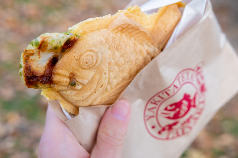 焼きたて屋 綿半ホームエイド若里店で期間限定のちくわたい焼きを食べてみた│長野を食べ歩き