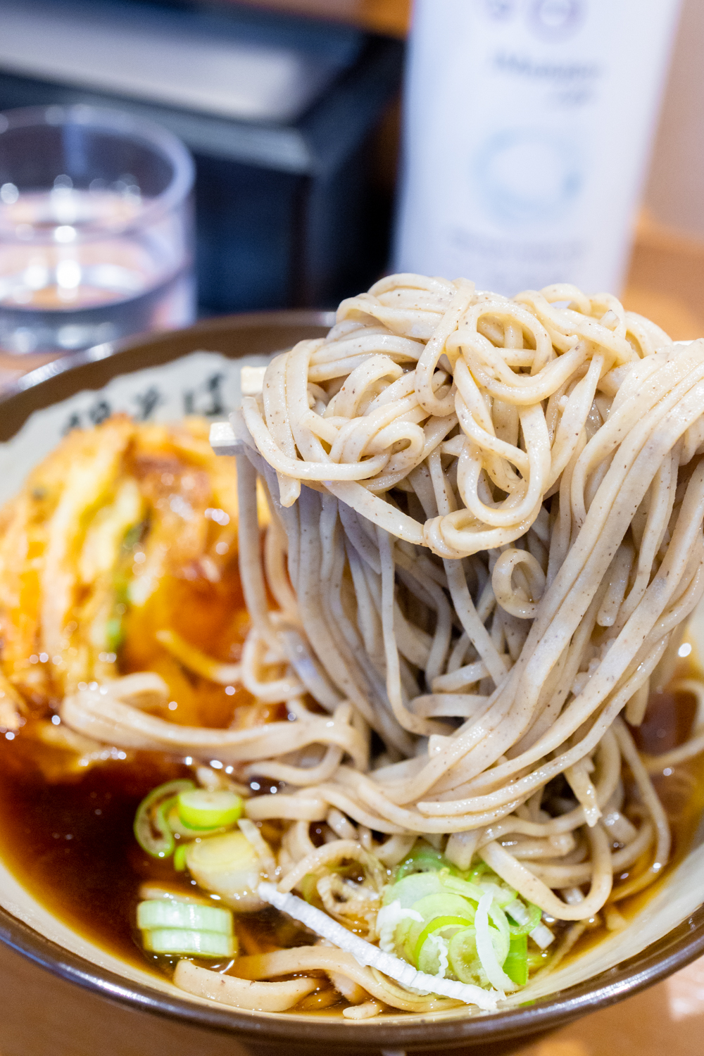 駅そば榑木川 長野駅東口店でランチかき揚げそばを食べてみた│長野を