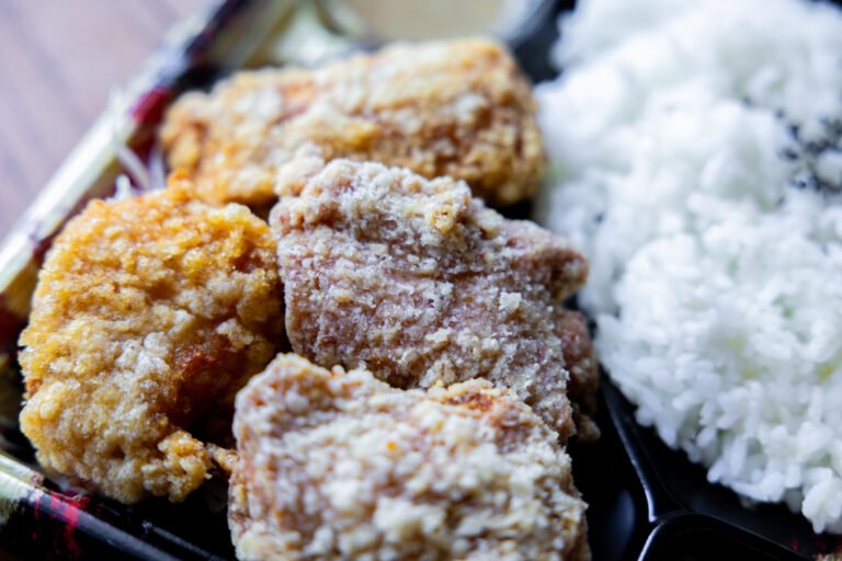 からあげ縁 長野七瀬店で合盛り弁当を買って食べてみた