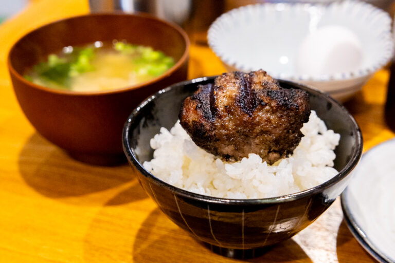 焼肉屋のハンバーグ あみやでランチにあみや定食を食べてみた│長野を
