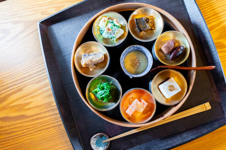 日本料理・そば懐石 紡ぎでランチにおまかせコースを食べてみた│長野