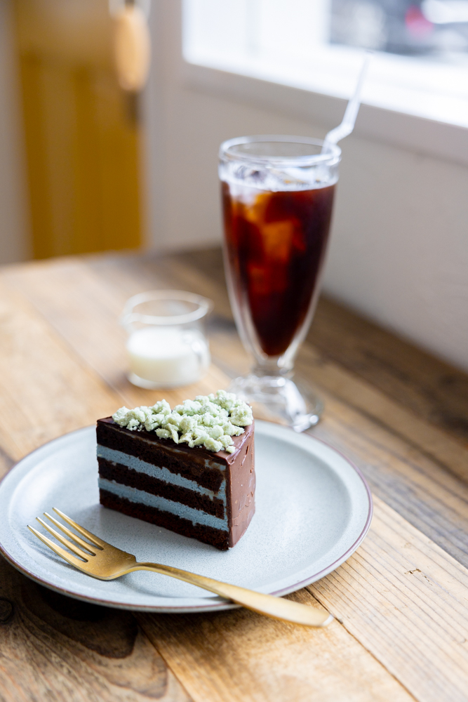 一口食べたら止まらない！長野・Accentのチョコミントケーキが