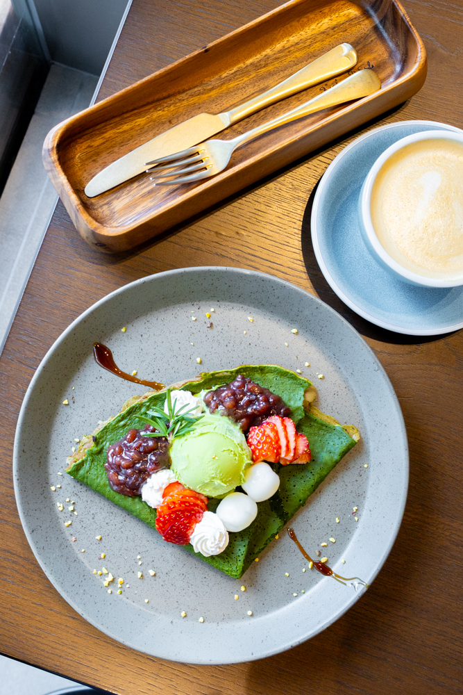 長野市TOiGO】HALF/cafeで「新春抹茶クレープ」を実食！見た目と味の