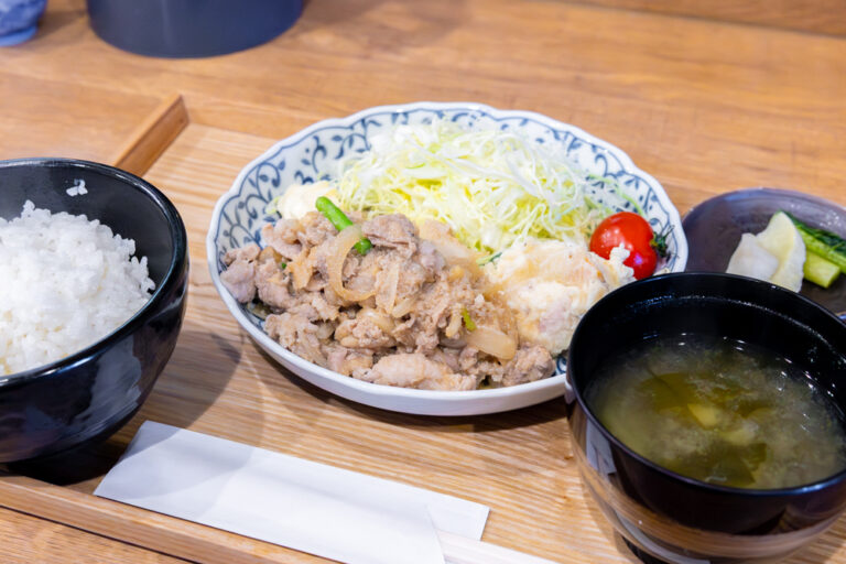 長野市 新店ランチ】元豆腐屋さん跡地にオープン！「清水食堂」で