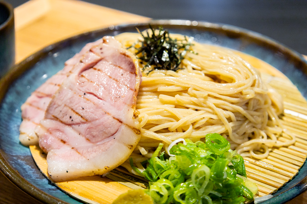 長野市ランチ】朝9時から営業！「中華蕎麦 あす真」の夏季限定「ざる
